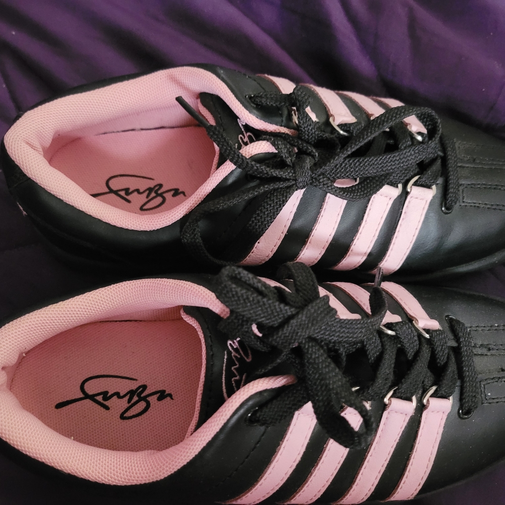 Fubu Black and Pink Sneakers